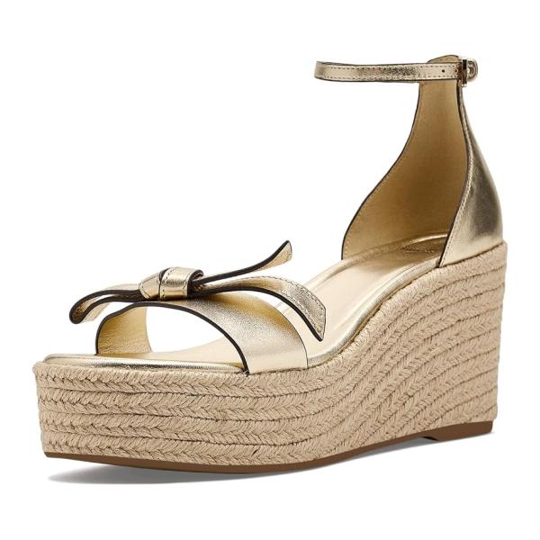 ケイトスペードニューヨーク Loop Espadrille Wedge サンダル レディース サンダ...