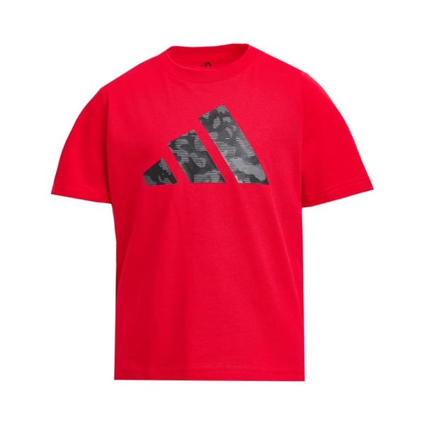 アディダス adidas Kids Lenticular Camo Logo Tee (Toddle...