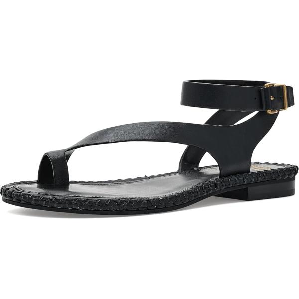 ブィンスカムート Libahs アンクル ストラップ Toe Loop フラットシューズ サンダル ...