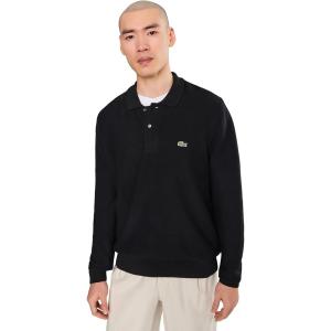 ラコステ クラシック フィット 長袖d Knitted ポロシャツ シャツ メンズ ニット、セーター Black(ブラック)