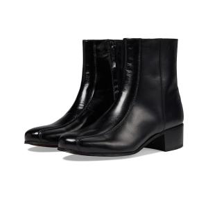 SAINT LAURENT サンローラン ヒールブーツ サイドゴア 靴 スエード 黒