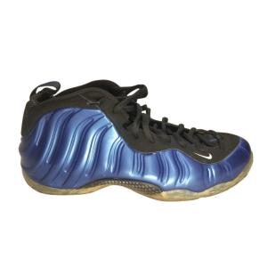 ナイキ NIKE エア フォームポジット ワン Air Foamposite One Royal Blue Basketball Shoes Sneakers 314996-500 ミドルカット Black