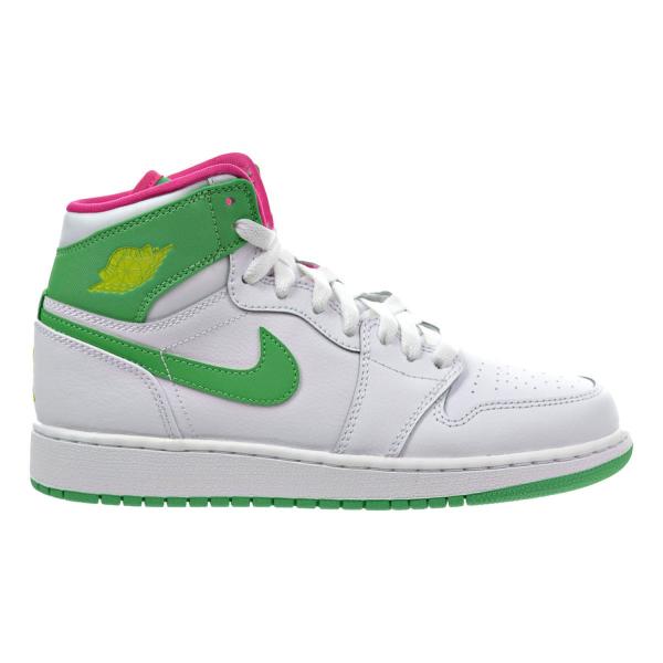 NIKE ナイキ Air Jordan 1 エアジョーダンワン White Green Pink 3...