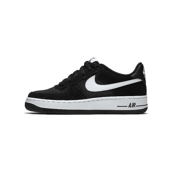 NIKE ナイキ AIR FORCE 1 エアフォースワン GS Black White 59672...
