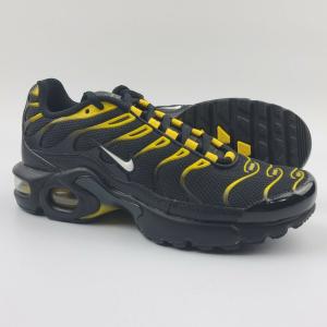 ナイキ NIKE エア マックス プラス Air Max Plus Tuned TN GS 655020-057 ローカット Black/Yellow/White