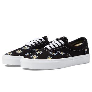 バンズ Vans エラ メンズ スニーカー Trippy Grin Floral Black/Yel...