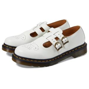 ドクターマーチン Dr. Martens Women's  8065 メリージェーン レディース フラット シューズ White｜orange-orange