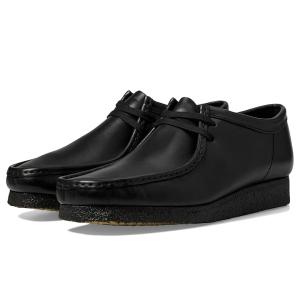 Clarks（クラークス） ワラビー ブラックレザー CLARKS WALLABEE BLACK