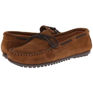 ミネトンカ Minnetonka クラシック モック メンズ ローファー Dusty Brown S...