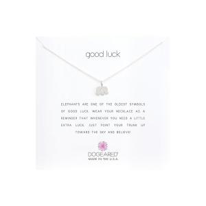 ドギャード Dogeared Good Luck Elephant Reminder Necklac...