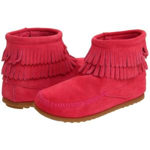 ミネトンカ Minnetonka Kids Side ジップ Double Fringe (Todd...