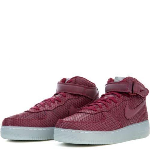 NIKE AIR FORCE 1 07 MID LV8 804609-603 TEAM RED WH...