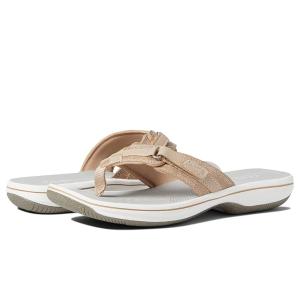 クラークス Clarks Breeze Sea レディース サンダル Taupe Synthetic