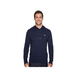 ラコステ Lacoste Jersey Tシャツ Hoodie メンズ パーカー Navy Blue...