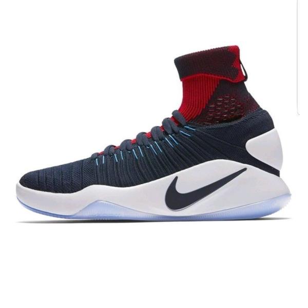 ナイキ NIKE Hyperdunk 2016 ハイパーダンク USA Away Obsidian ...