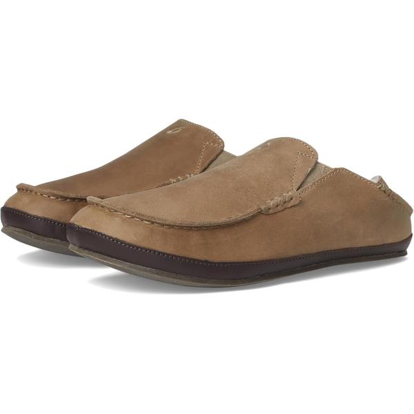オルカイ OluKai Moloa Slipper メンズ スリッパ Clay/Dark Java