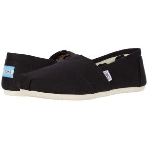 トムス TOMS クラシック アルパルガータ レディース ローファー Black キャンバス