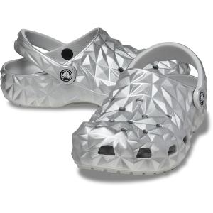 クロックス Crocs クラシック Geometric Clog メンズ クロッグ Silver｜orange-orange