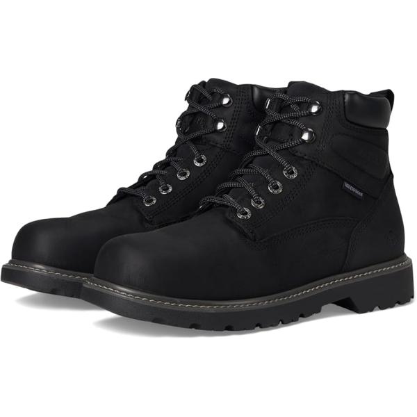 ウルブァリン Floorhand Steel Toe メンズ ブーツ Black(ブラック)