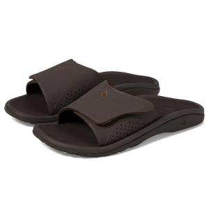 オルカイ OluKai Nalu スライド メンズ サンダル Dark Java/Dark Java