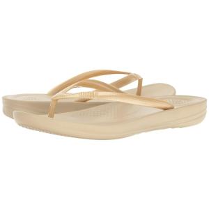 フィットフロップ FitFlop Iqushion Ergonomic Flip-Flop レディース サンダル Gold｜orange-orange