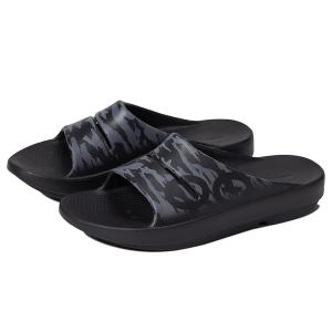 ウーフォス OOFOS OOahh Sport Sandal メンズ サンダル Black Camo｜orange-orange