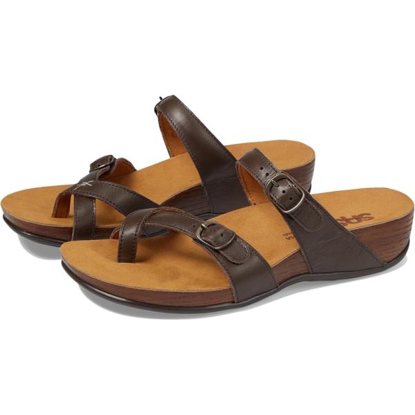エスエーエス Shelly Adjustable Toe Loop Slide サンダル レディース...
