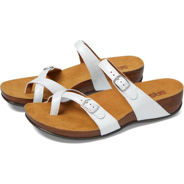 エスエーエス Shelly Adjustable Toe Loop Slide サンダル レディース...