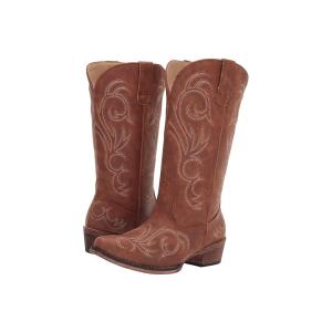 ローパー Roper Riley レディース ブーツ Cognac Faux レザー