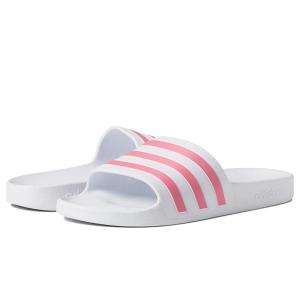 アディダス adidas Adilette Aqua レディース サンダル White/Rose T...