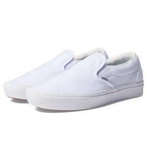 バンズ Vans コンフィクッシュ スリッポン メンズ スニーカー (クラシック)True White/True White｜orange-orange