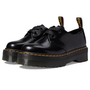 ドクターマーチン Dr. Martens  ホリー Quad Retro レディース オックスフォード Black Buttero｜orange-orange