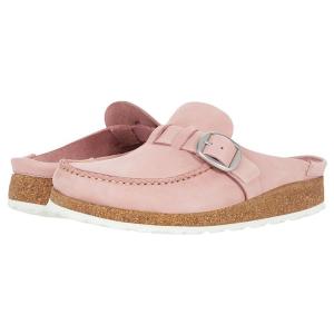 ビルケンシュトック Birkenstock Buckley - Suede レディース クロッグ Soft Pink Nubuck｜orange-orange