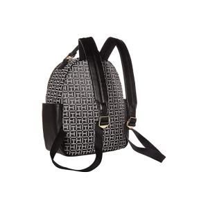 トミー ヒルフィガー Monogram Mari Tommy バックパック リュックサック Tommy レディース 151 Toridolljapan Blacku002fwhite Monogram Hilfiger Backpack リュックサック