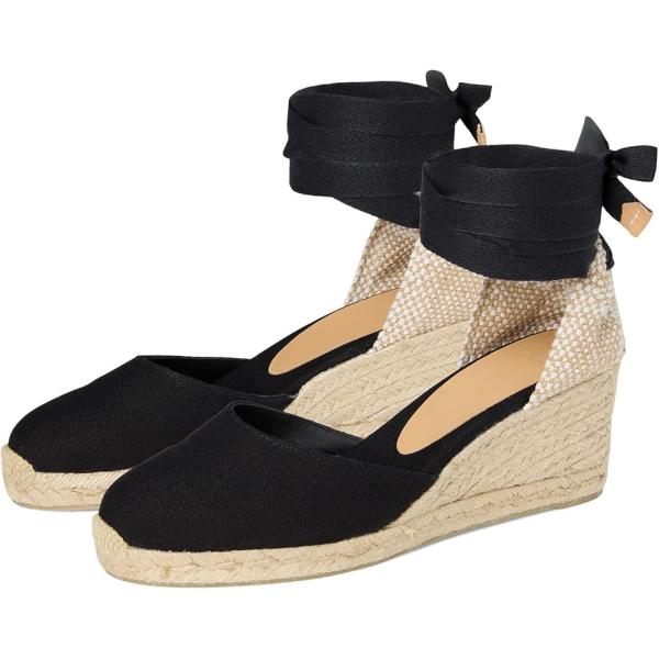 カスタニエール Carina 60mm Wedge Espadrille レディース パンプス Bl...