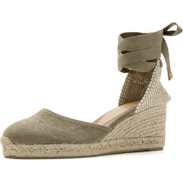 カスタニエール Carina 60mm Wedge Espadrille レディース パンプス La...