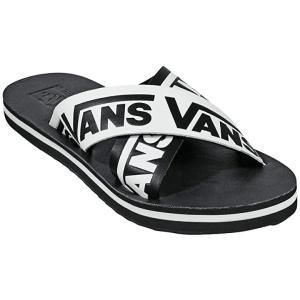 バンズ Vans Cross Strap レディース サンダル (Vans) Black/White
