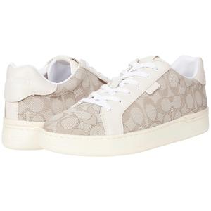 コーチ COACH ローライン Low Top レディース スニーカー Stone/Chalk Jacquard｜orange-orange