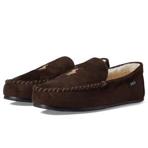 ポロ・ラルフローレン Polo Ralph Lauren  Dezi V モカシン Slipper メンズ スリッパ Brown/Tan｜orange-orange