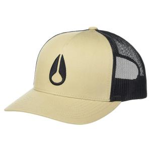 ニクソン Nixon Iconed Trucker Hat メンズ 帽子 ハット Khaki/Black｜orange-orange