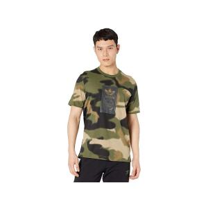 アディダス オリジナルス adidas オリジナルス Camo All Over Print Tongue Tee メンズ トップス Wild Pin