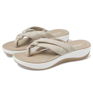 クラークス Clarks Arla Kaylie レディース サンダル Sand Textile