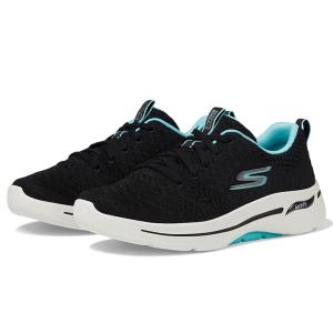 スケッチャーズ SKECHERS パフォーマンス ゴーウォーク アーチフィット- Unify レディース スニーカー Black/Aqua｜ToriDollJAPAN