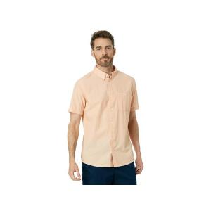 クイックシルバー Quiksilver  Winfall Short Sleeve メンズ トップス Copper Tan｜orange-orange