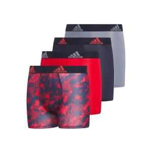 アディダス adidas Kids adidas Kids パフォーマンス Boxer Briefs Underwear 4-Pack (Big Ki｜orange-orange