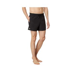 ラコステ Lacoste Solid Elastic Waist Swim Trunks メンズ 水着 スイムウェア Black/Green