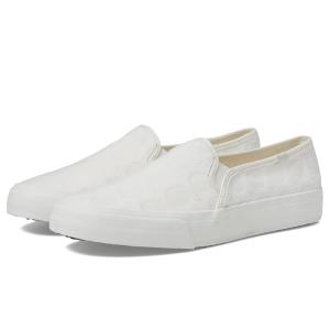 ケッズ Keds Double Decker Slip オン レディース スニーカー White C...