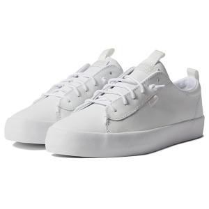 ケッズ Keds Kickback レザー Slip オン レディース スニーカー White 1