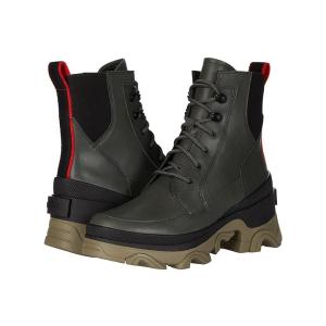 ソレル SOREL Brex Boot Lace レディース ブーツ Dark Moss/Black