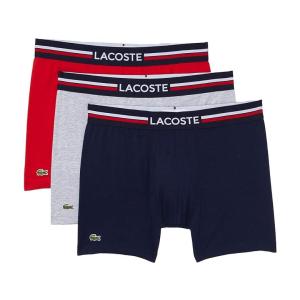 ラコステ Lacoste  Boxer Briefs 3-Pack French Flag Icon...